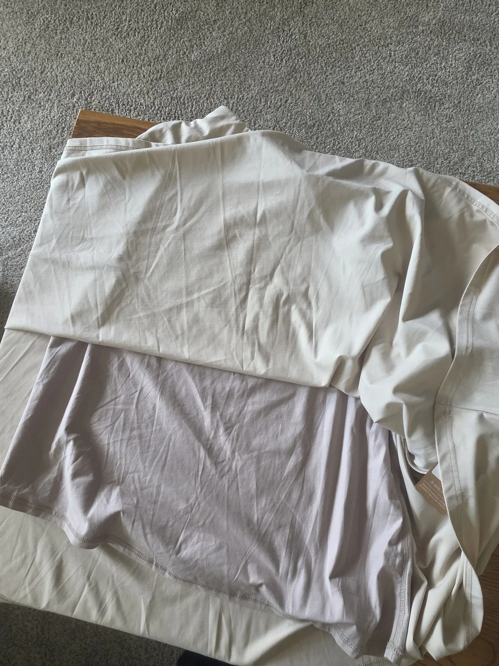 OGL- Elegant Cream A-Line Skirt